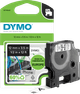 DYMO Flexible Nylonetiketten 12 mm x 3,5 m Schwarz-Weiß verpackung