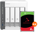 QNAP TS-433-4G + Seagate IronWolf 16TB (4x 4TB) Main Image