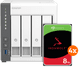 QNAP TS-433-4G + Seagate IronWolf 32TB (4x 8TB) Main Image