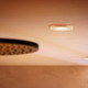 Philips Hue Adore Recessed Spot Light Bathroom White Ambiance White product in use
