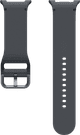 Samsung Galaxy Watch8 Series Silikon Sport Armband Dunkelgrau M/L Main Image
