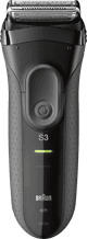 Braun Series 3+ 3000BT Grau vorne