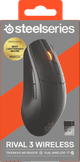SteelSeries Rival 3 Gen 2 Wireless Gaming Mouse Black packaging