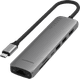 Satechi USB-C 7-in-1 Slim Multiport-Adapter mit Ethernet Space Grey Main Image