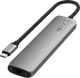 Satechi USB-C 7-in-1 Slim Multiport-Adapter mit Ethernet Space Grey unten