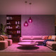 Philips Hue White & Color Starterset E27 1.100 lm Doppelpack + Bridge Pro produkt in gebrauch