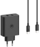Motorola TurboPower Ladegerät 125 W mit 2 Ports + USB-C-Kabel oberseite