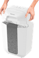 Fellowes Powershred LX70 Weiß produkt in gebrauch