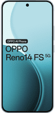OPPO Reno14 FS 512GB Blau 5G vorne