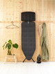 Brabantia Ironing Board C 124x45cm Denim Black Steam Unit Holder product in use