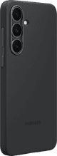 Samsung Galaxy S25 FE Silicone Back Cover Black right side