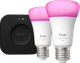 Philips Hue White & Color Starterset E27 1.100 lm Doppelpack + Bridge Pro Main Image