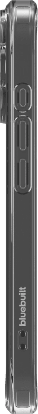 BlueBuilt Protective Back Cover with MagSafe iPhone 17 Transparent left side