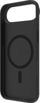 BlueBuilt Protective Backcover mit MagSafe iPhone 17 Air Schwarz + BlueBuilt iPhone 17 Air Panzerglas rechte seite