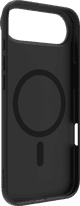 BlueBuilt Protective Backcover mit MagSafe iPhone 17 Air Schwarz + BlueBuilt iPhone 17 Air Panzerglas linke seite
