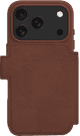 dbramante1928 Lynge iPhone 17 Pro Book Case Leather with MagSafe Brown front