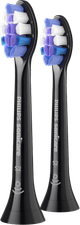 Philips Sonicare Optimal Sensitive HX6052/88 Schwarz (2 Stück) vorne