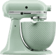 KitchenAid Rührschüssel aus Keramik 4,7 l 5KSM2CB5TDD Dew Drop produkt in gebrauch