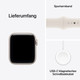 Apple Watch SE (2025) 5G 40 mm Polarstern Sportarmband M/L visueller lieferant