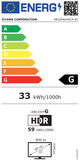 iiyama ProLite XB3294UHSCP-B1 energy label