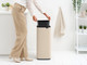 Brabantia Bo Touch Bin 30:L Soft Beige product in use