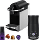 De'Longhi Nespresso Pixie EN127.S + Pierre Milk Frother Main Image