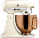 KitchenAid Artisan Mixer 5KSM125 Crème + Design Rührschüssel Kupfer Main Image