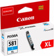 Canon CLI-581XL Cartridge Cyan packaging
